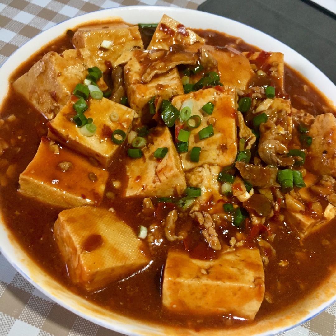 超简单的麻婆豆腐(含肉沫)