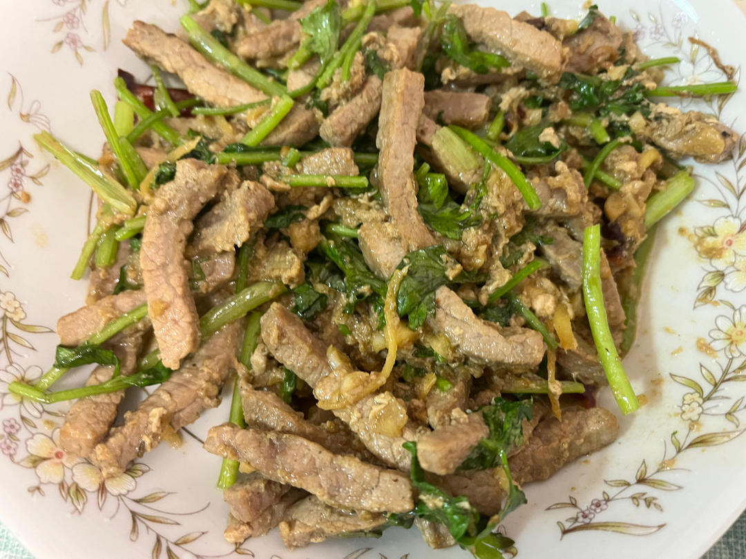 香菜牛肉
