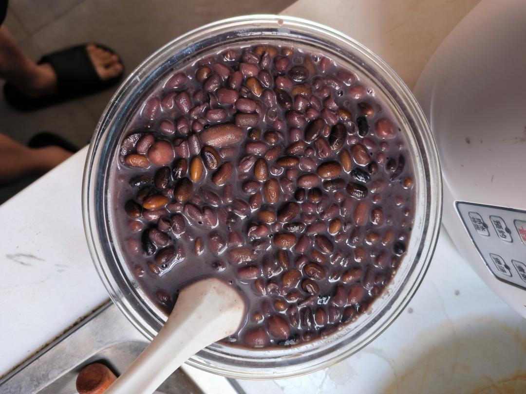 红豆黑米粥