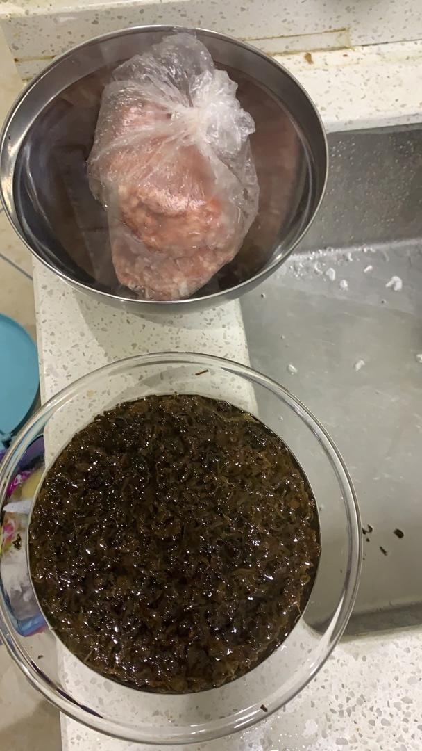 梅干菜肉饼（平底锅煎和烤箱烤两种吃法）