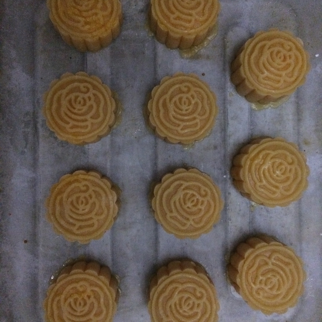 金沙奶黄月饼