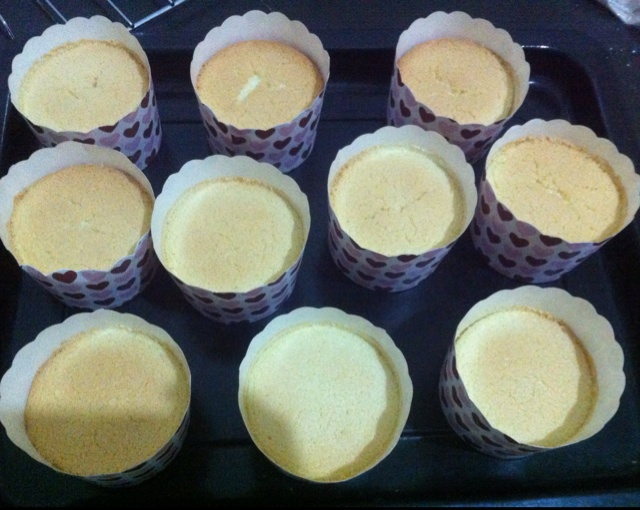 奶油戚风杯子蛋糕