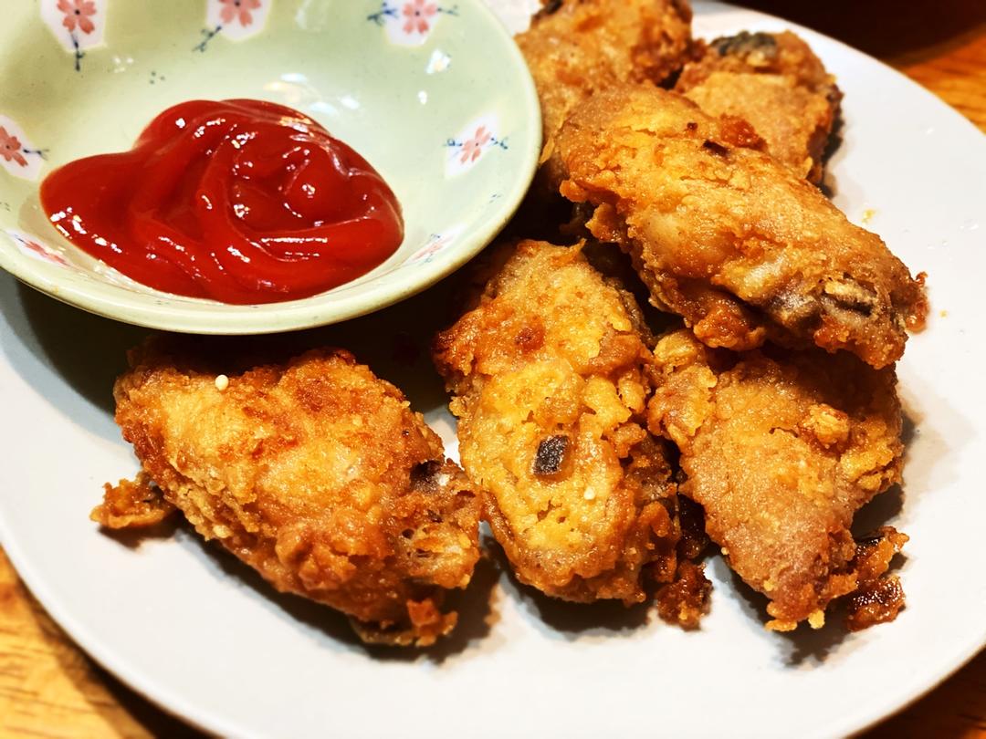 蒜香炸鸡翅