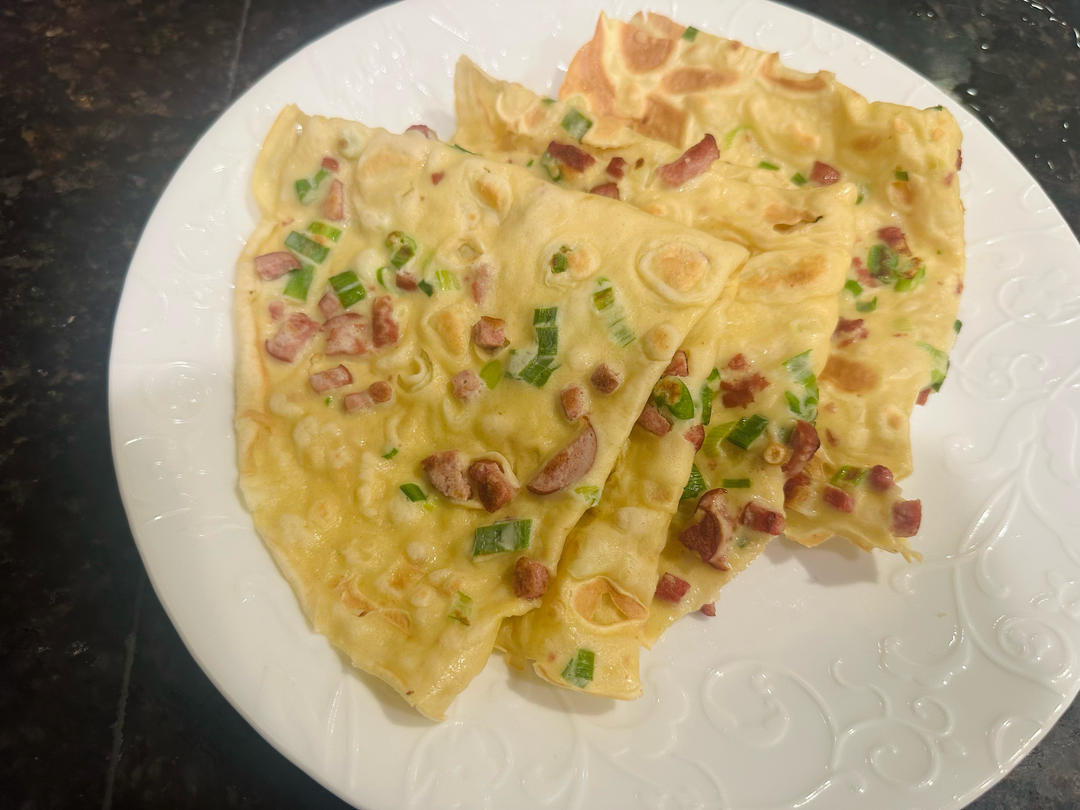 超软筋道的鸡蛋软饼
