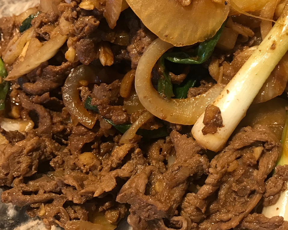 韩式烤牛肉/불고기/bulgogi
