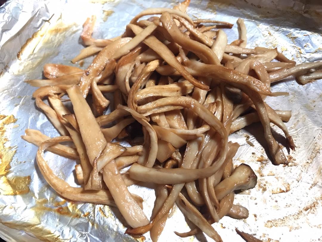 比肉好吃的烤箱烤杏鲍菇
