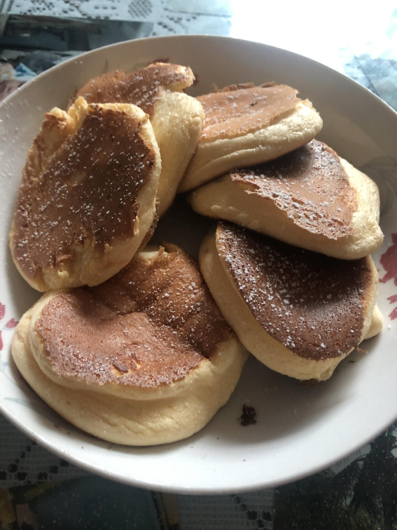 原味无油日式舒芙蕾厚松饼