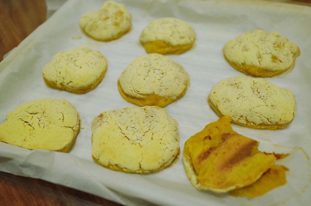 烤箱南瓜饼