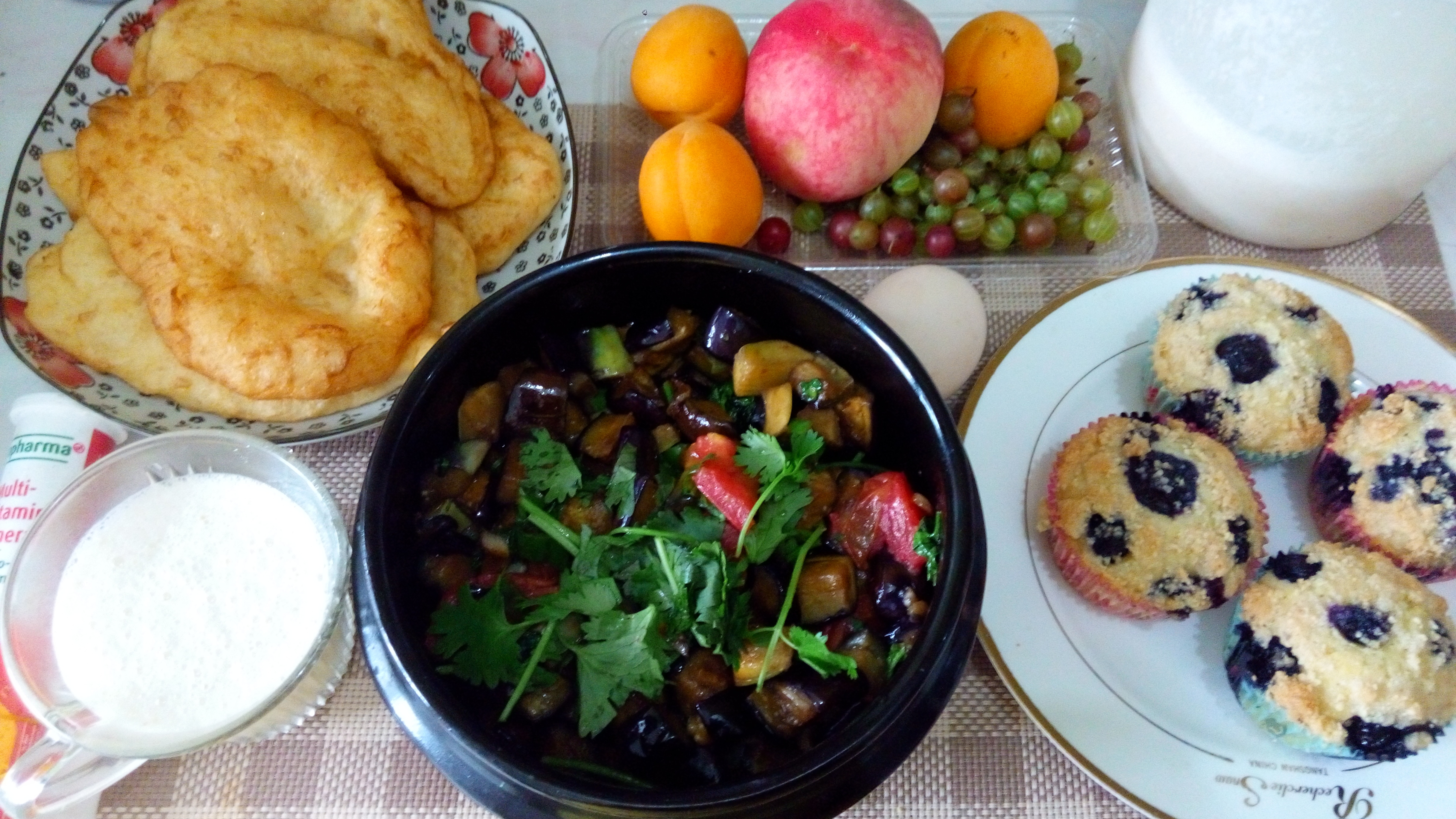 金顶蓝莓爆浆麦芬