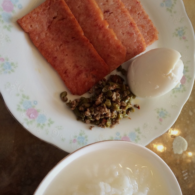 香煎午餐肉