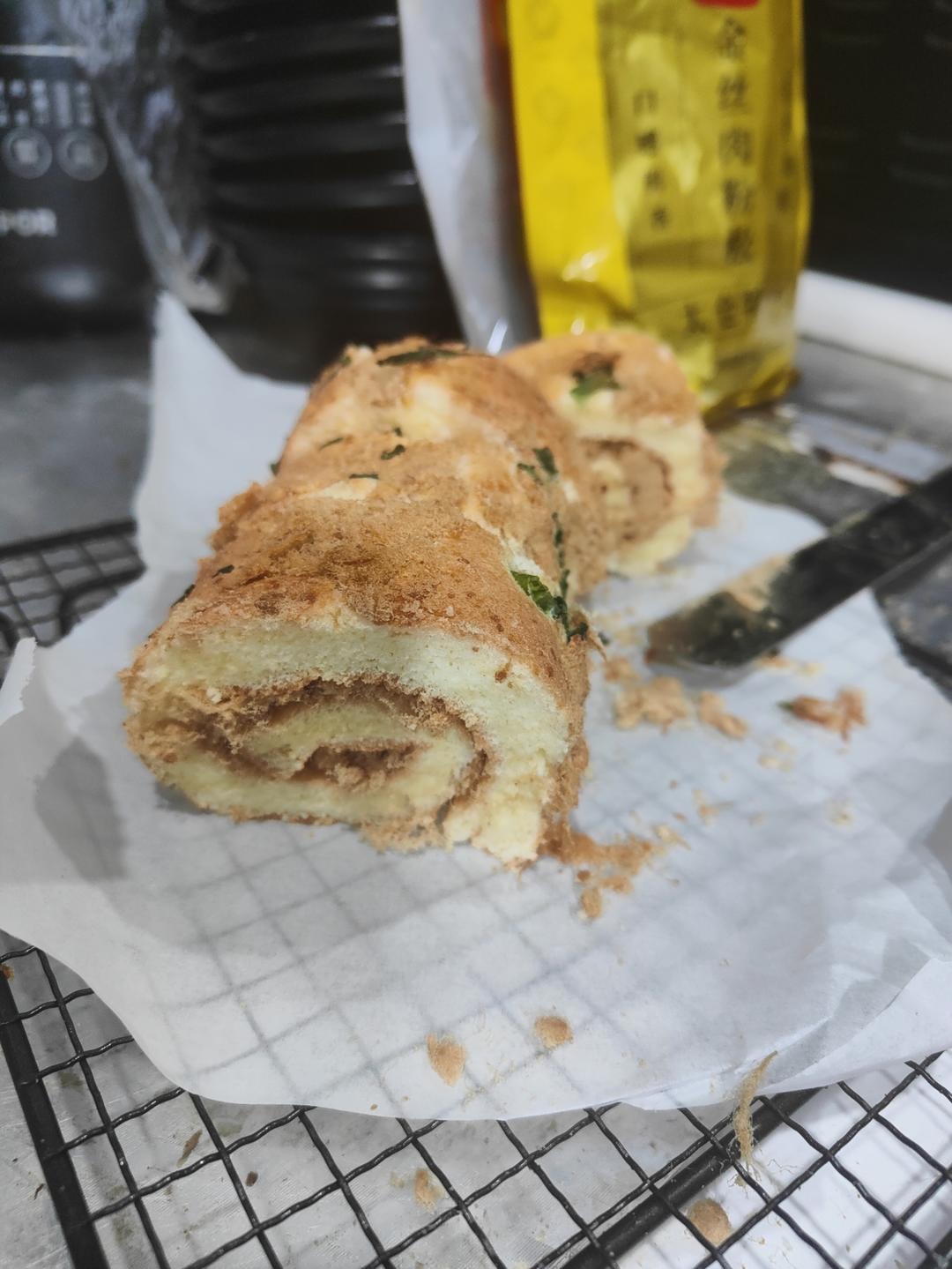 美味肉松卷-简单不开裂，零失误的蛋糕卷