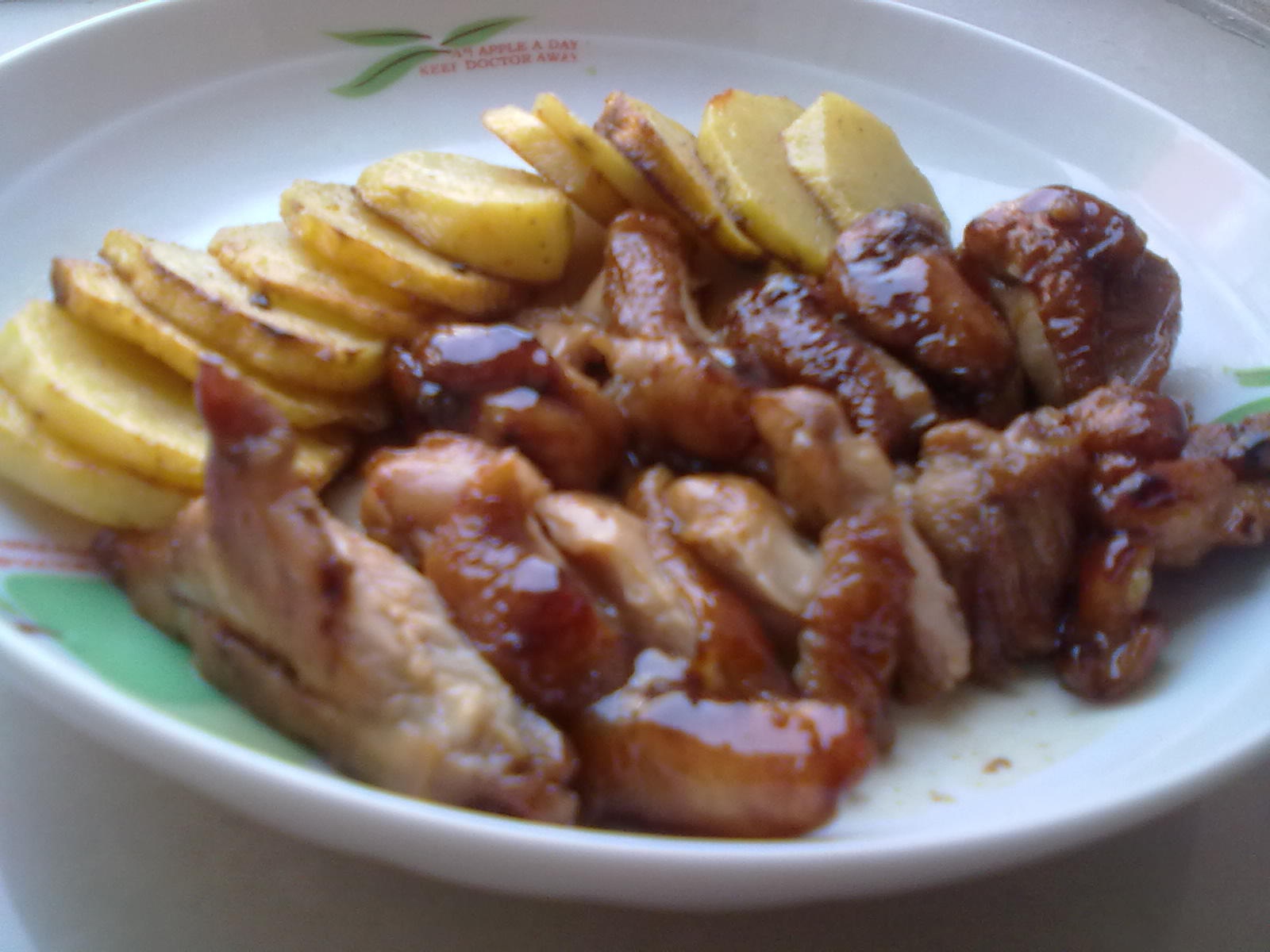 照烧鸡腿饭