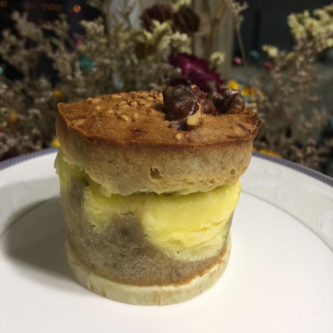 香蕉芝士玛芬蛋糕 Banana & Cream cheese Muffin