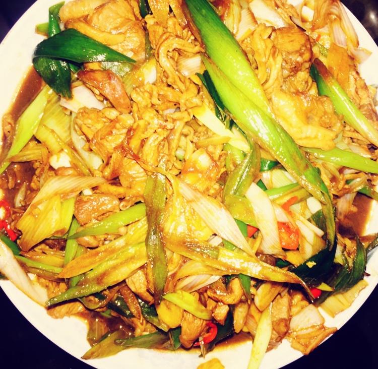 葱爆羊肉