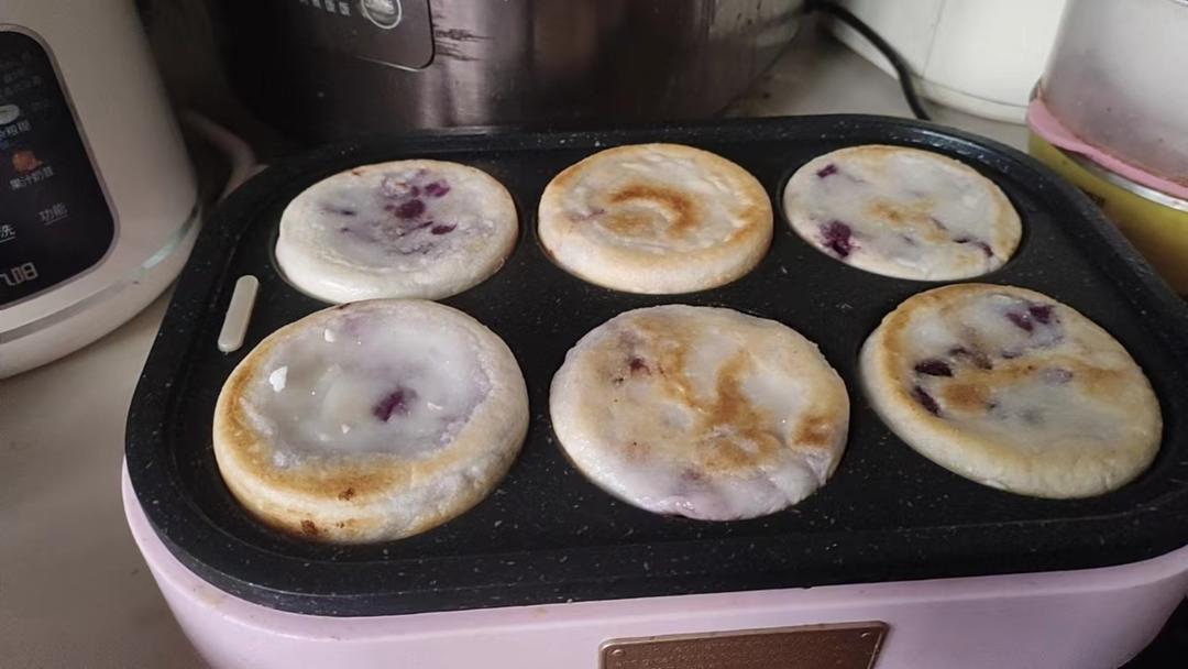 紫薯糯米饼