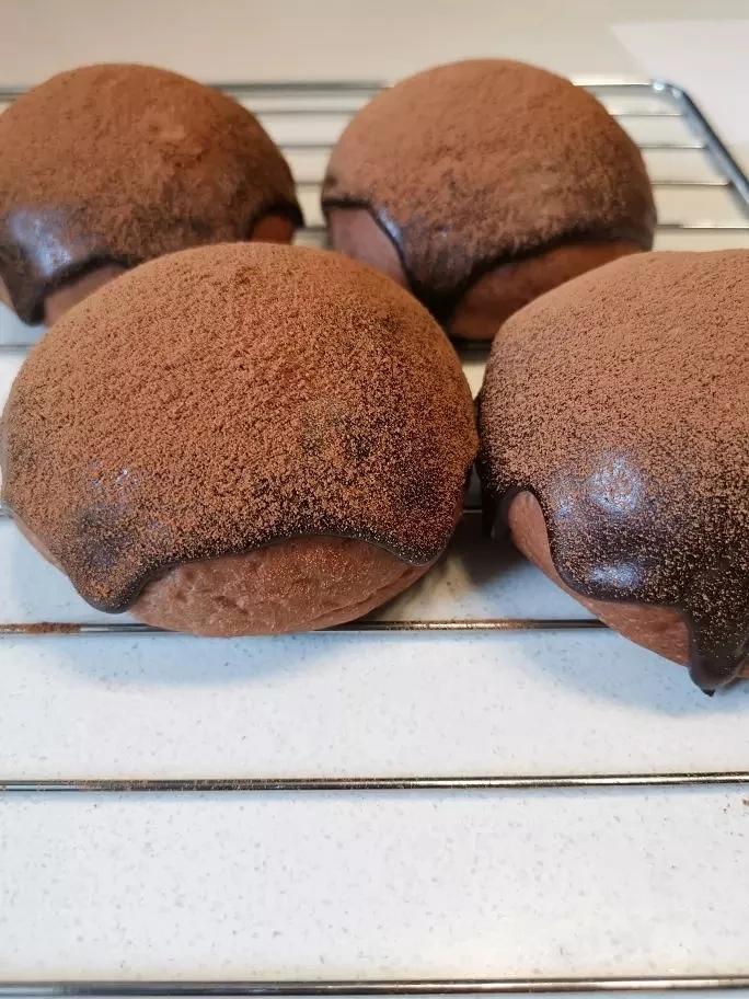 王圈圆团做的简易低热量改良脏脏包