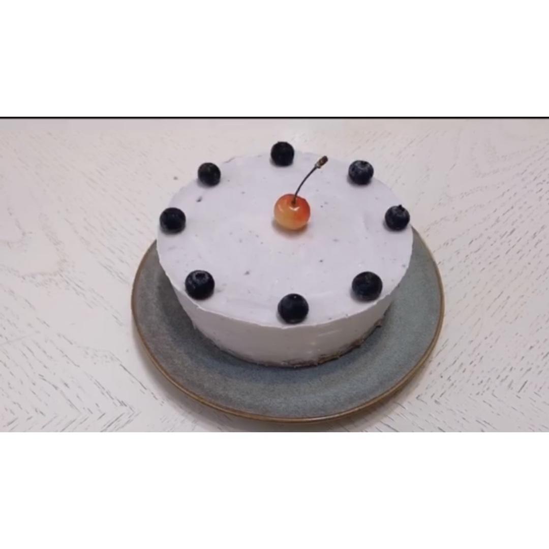 蓝莓酸奶慕斯