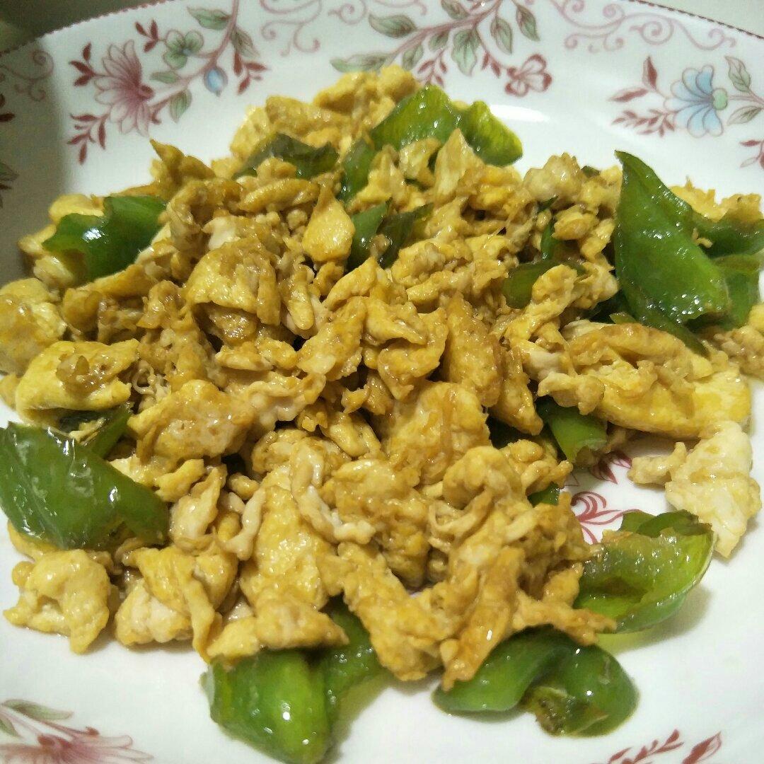 青椒鸡蛋
