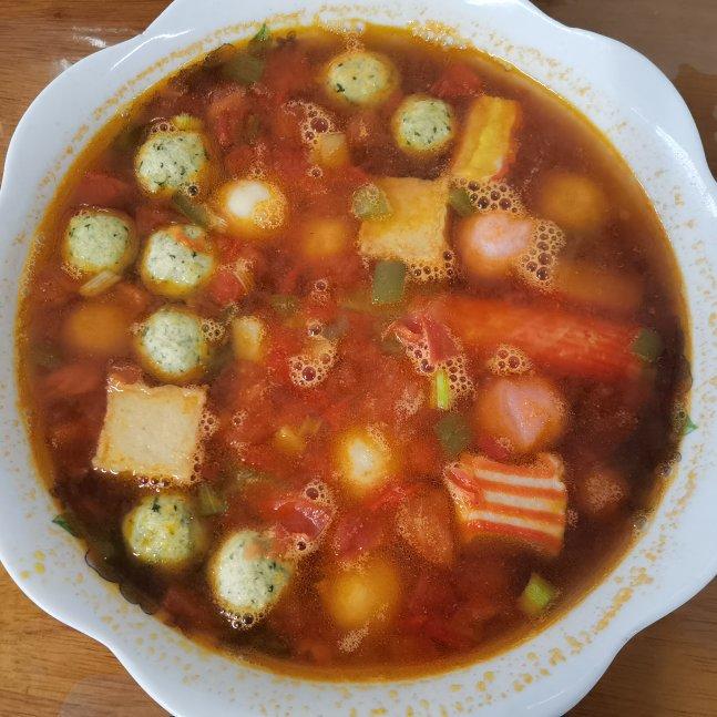 番茄鱼丸汤