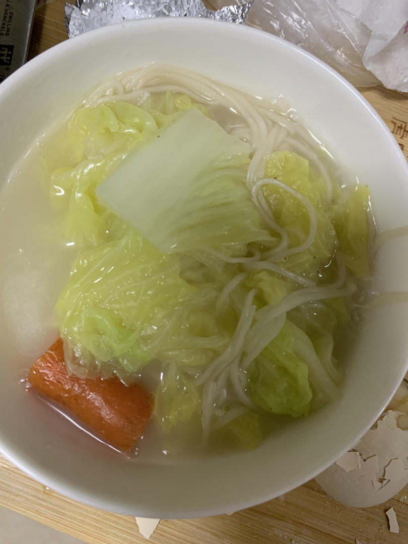 恩典有拖延症做的浓汤宝蔬菜汤