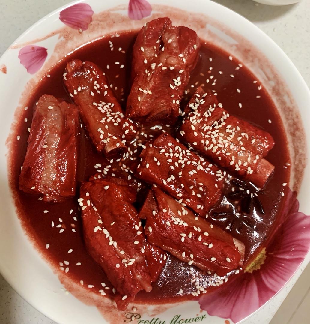 南乳烧肋排