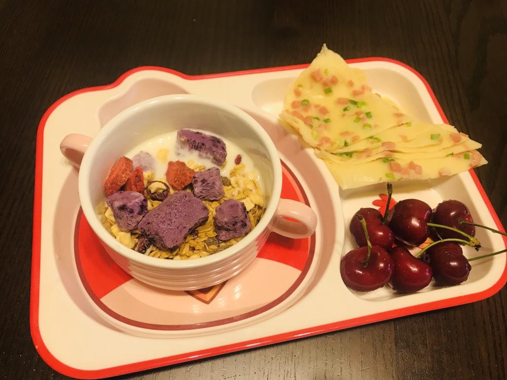 培根香葱鸡蛋饼