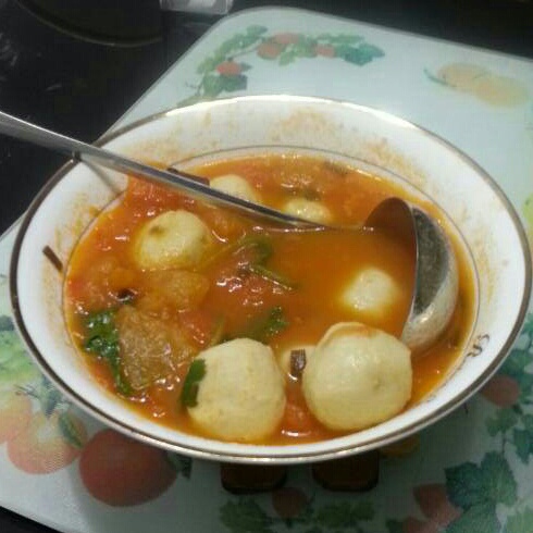 番茄鱼丸汤