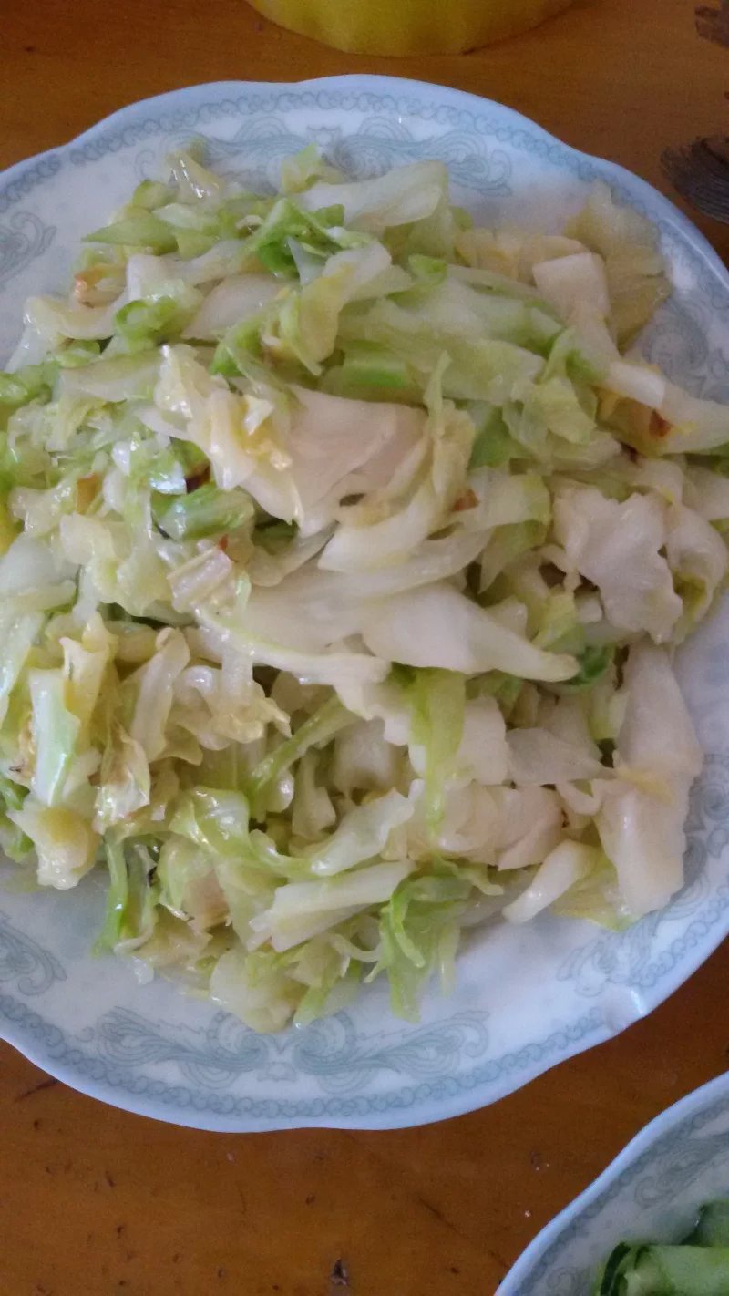 炝炒圆白菜