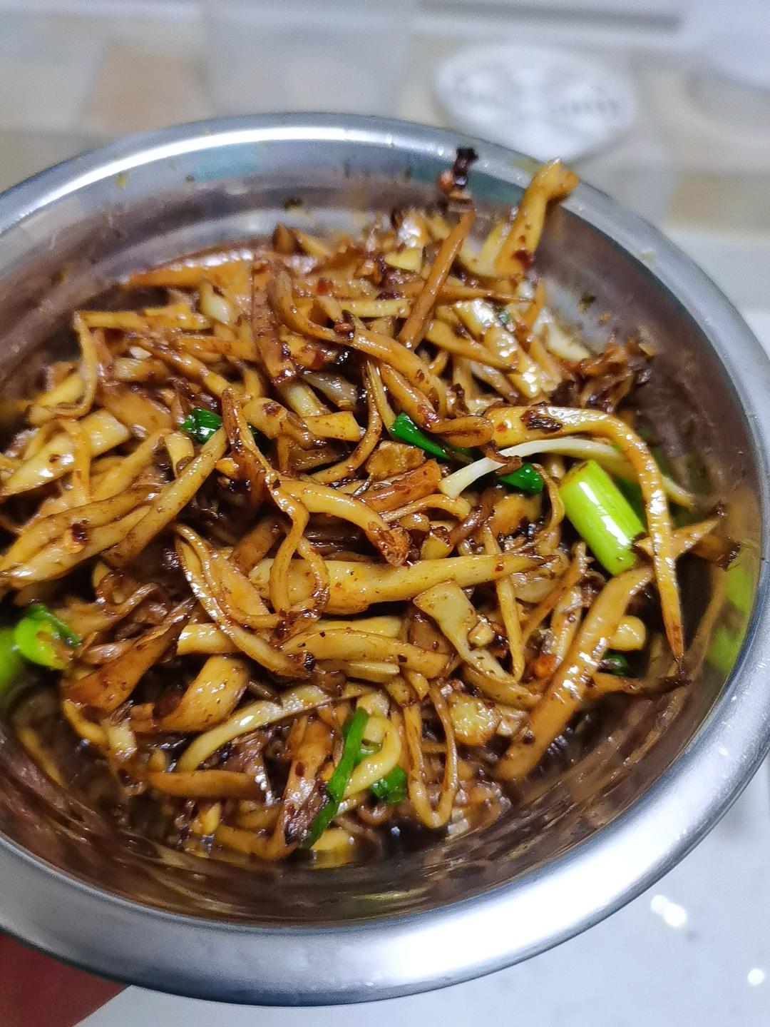 越嚼越香‼️比肉还要好吃👉干煸孜然杏鲍菇