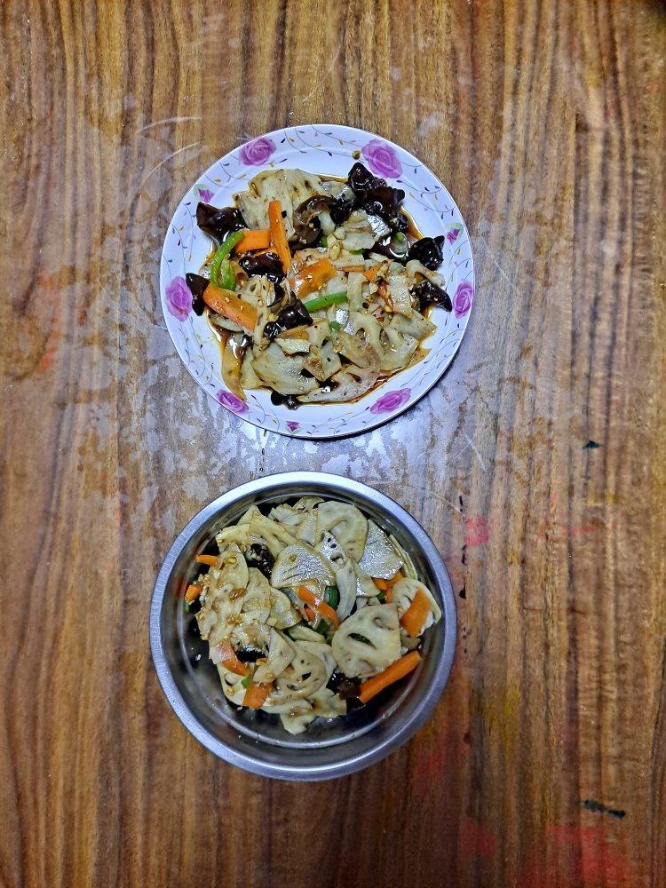 家常凉菜--炝拌藕片