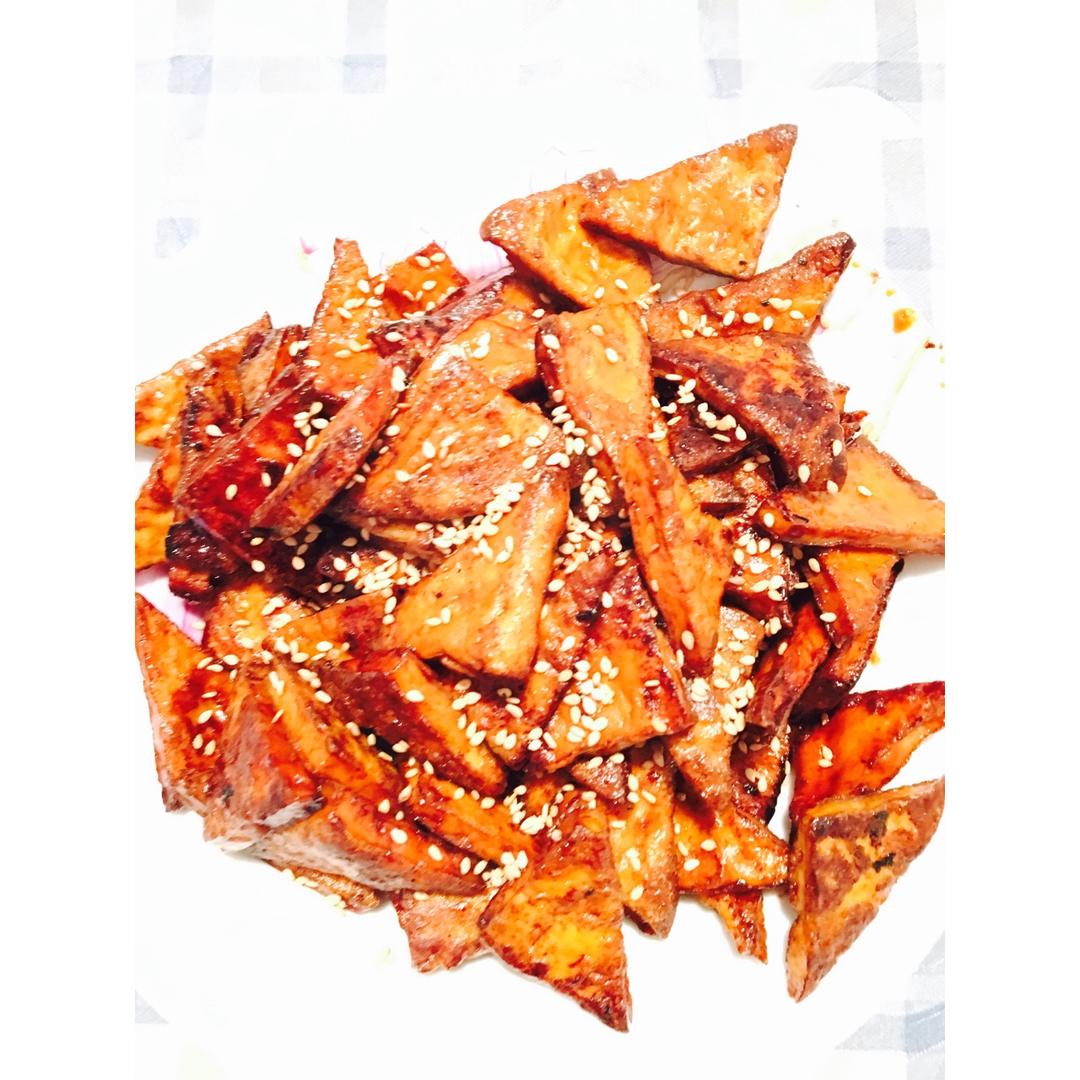 蜜汁小三角豆干