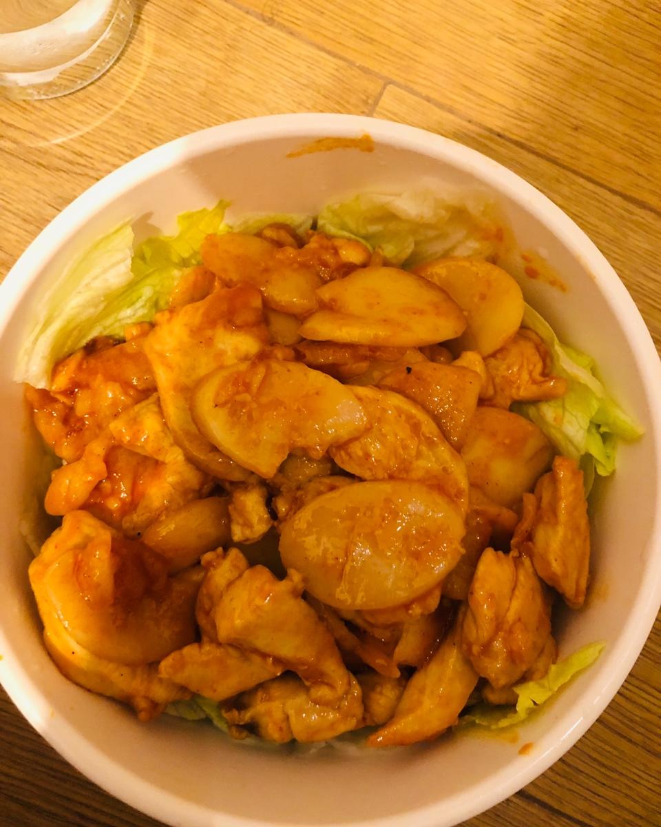 泡菜炒年糕