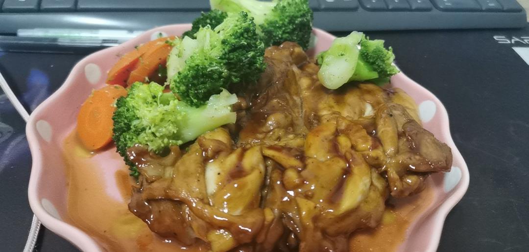 照烧鸡腿饭