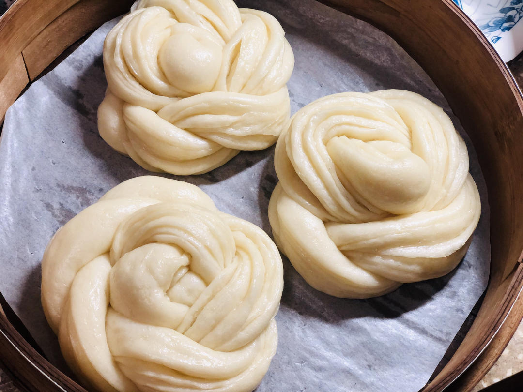 花儿一样美丽的花卷 造型馒头 蓬松煊软 附细节视频详解