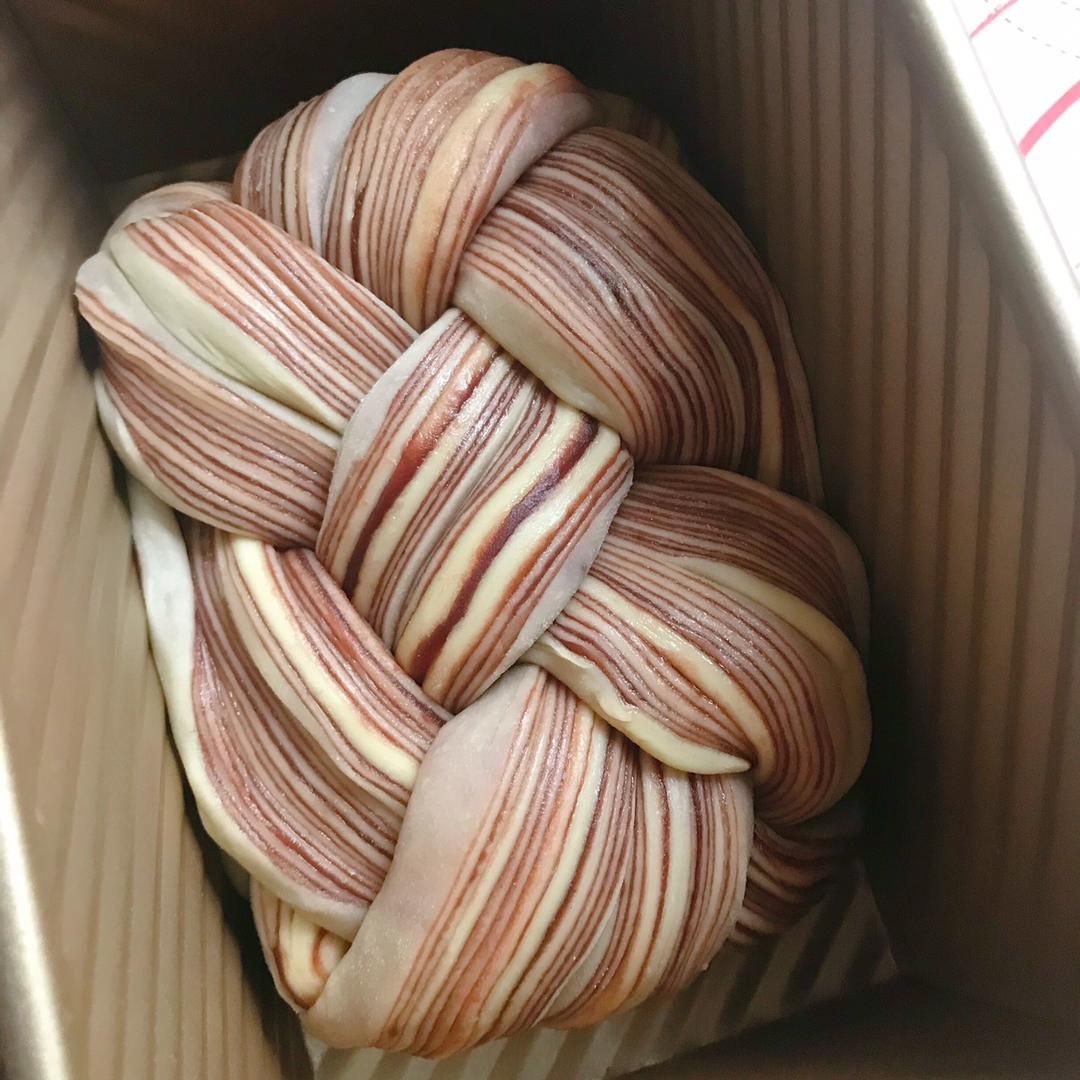 豆沙大理石吐司