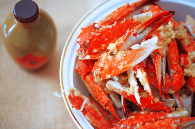 红烧酒酿螃蟹脚