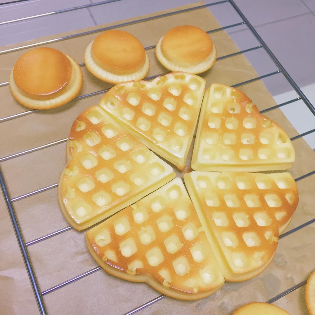 华夫饼（烤箱版    无泡打粉）