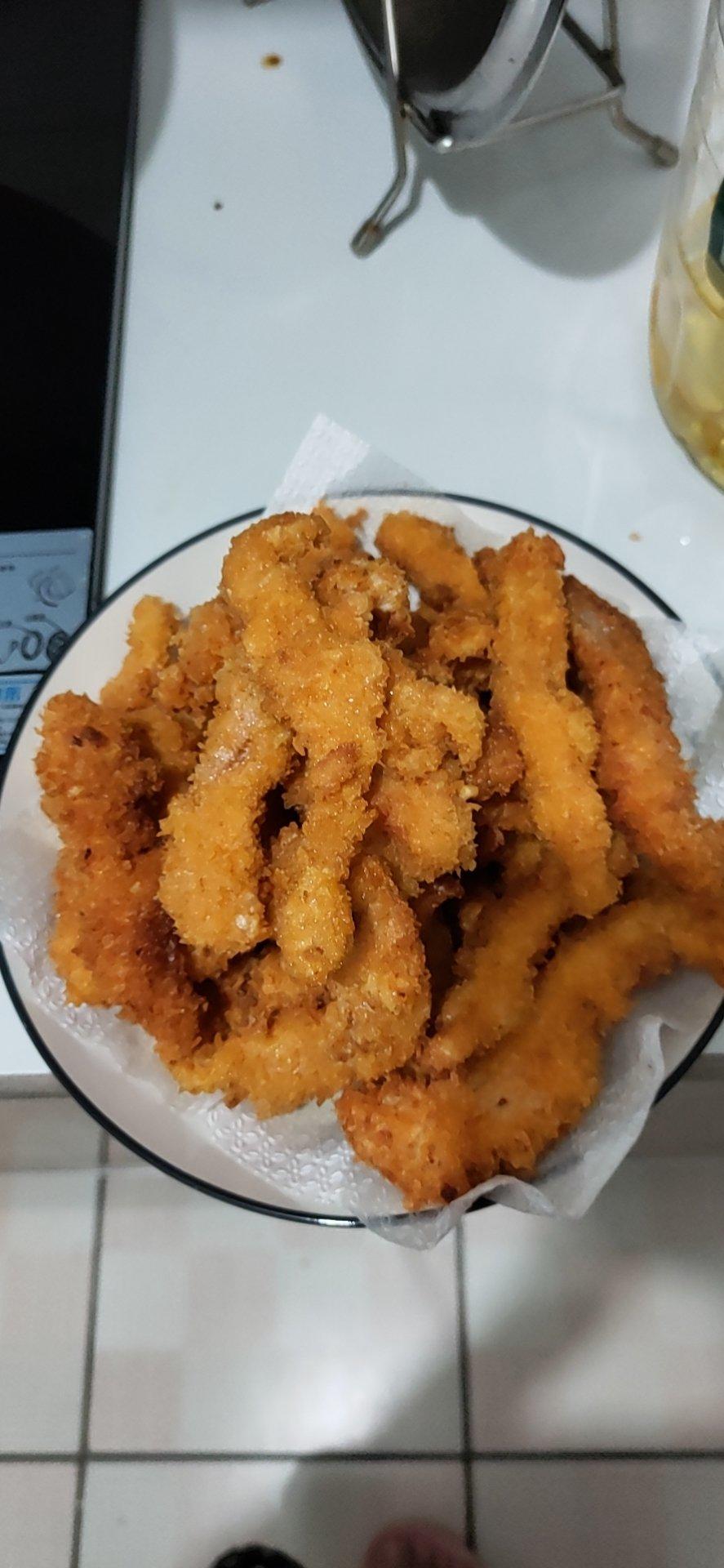 爱演爱演爱演做的家庭版炸鸡柳