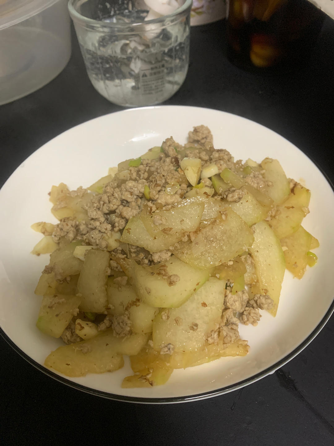 肉末炒冬瓜(超下饭)