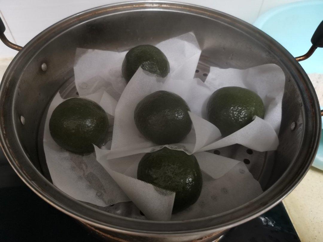 《Tinrry+》咸蛋黄肉松青团+红豆沙青团