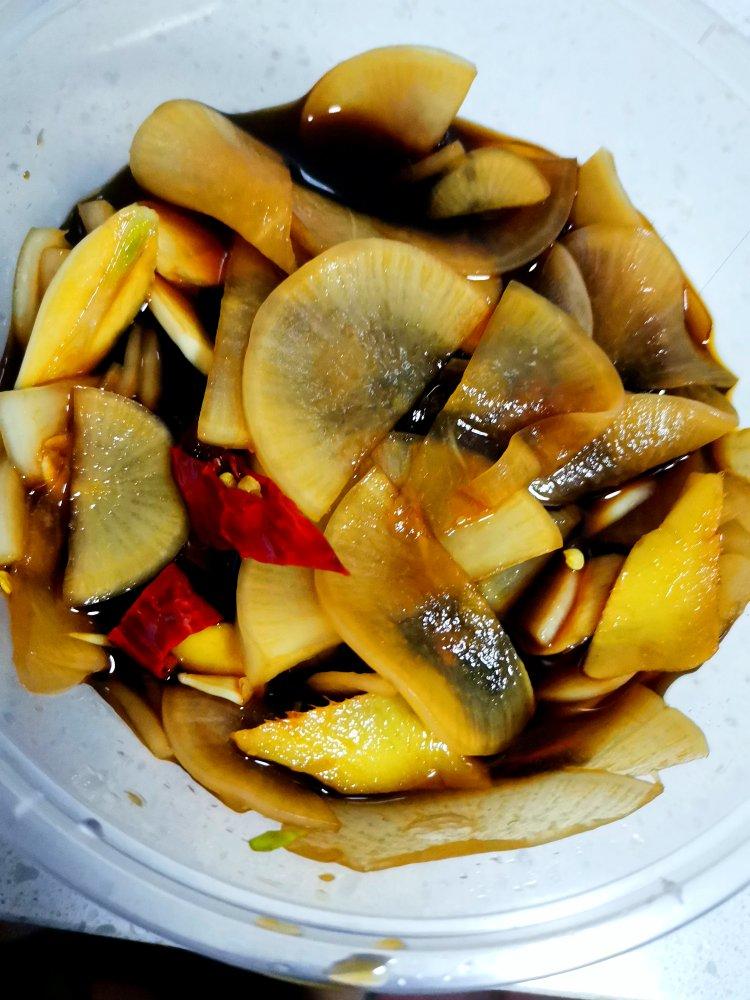 姜阿阿做的超下饭的酱萝卜,家婆小孩最爱吃