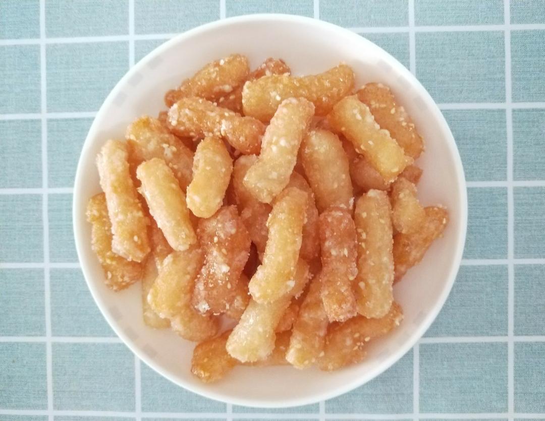 #中式香脆甜点#江米条