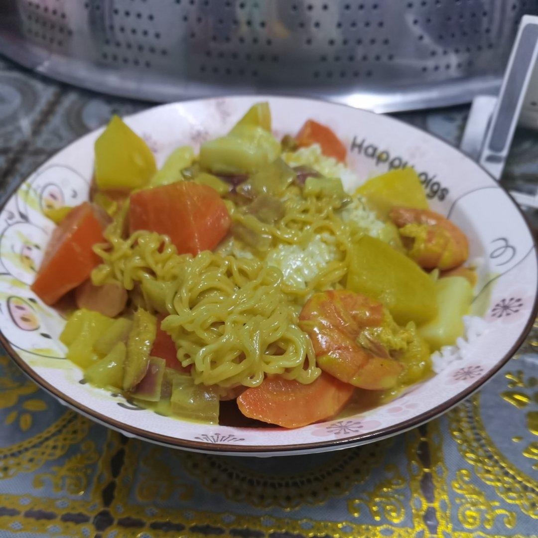 咖喱鸡肉饭