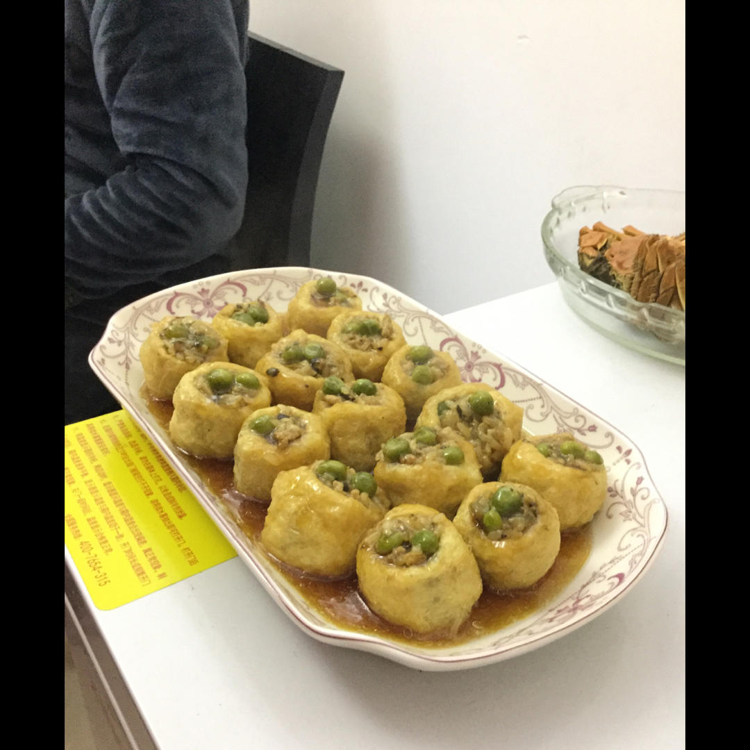 客家糯米酿豆腐