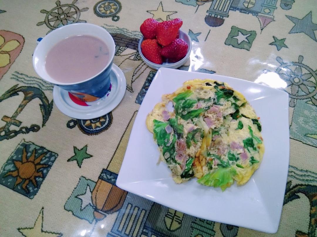 鸡蛋马铃薯饼（无需翻面）