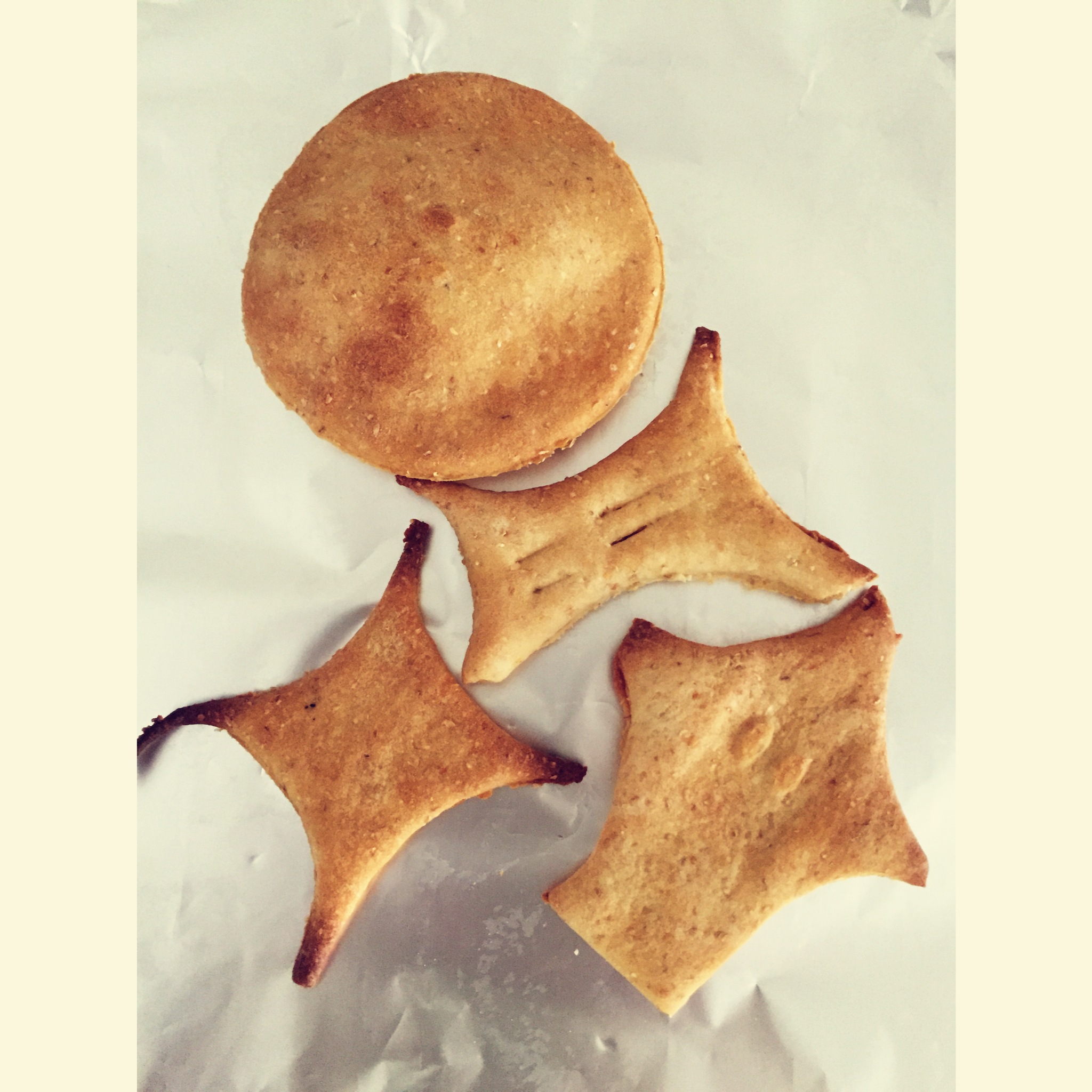 超脆全麦苏打饼干（无油脂）