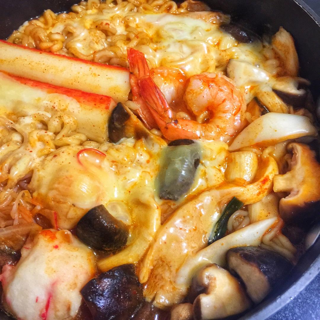 韩国部队锅拉面锅（超好吃）