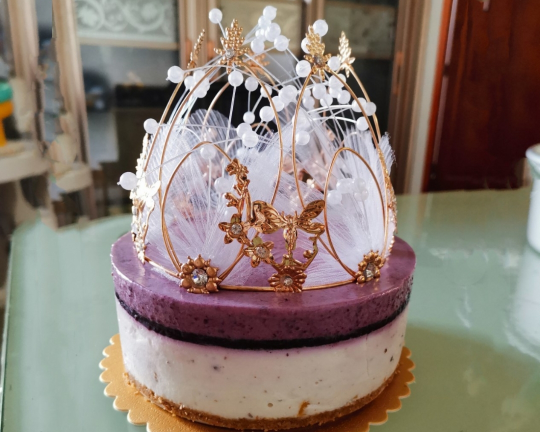 蓝莓慕丝蛋糕的做法