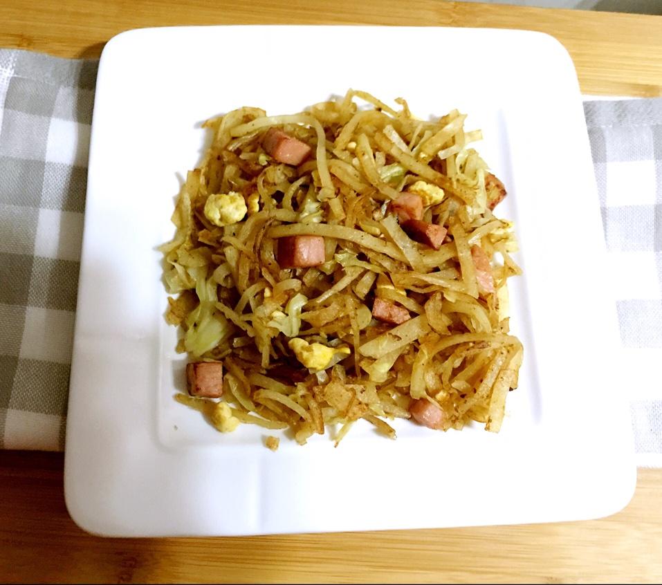 素炒饼