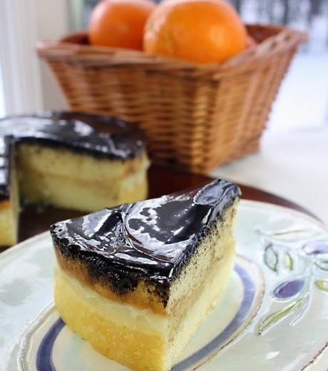 波士顿派 Boston Cream Pie/Cake的做法